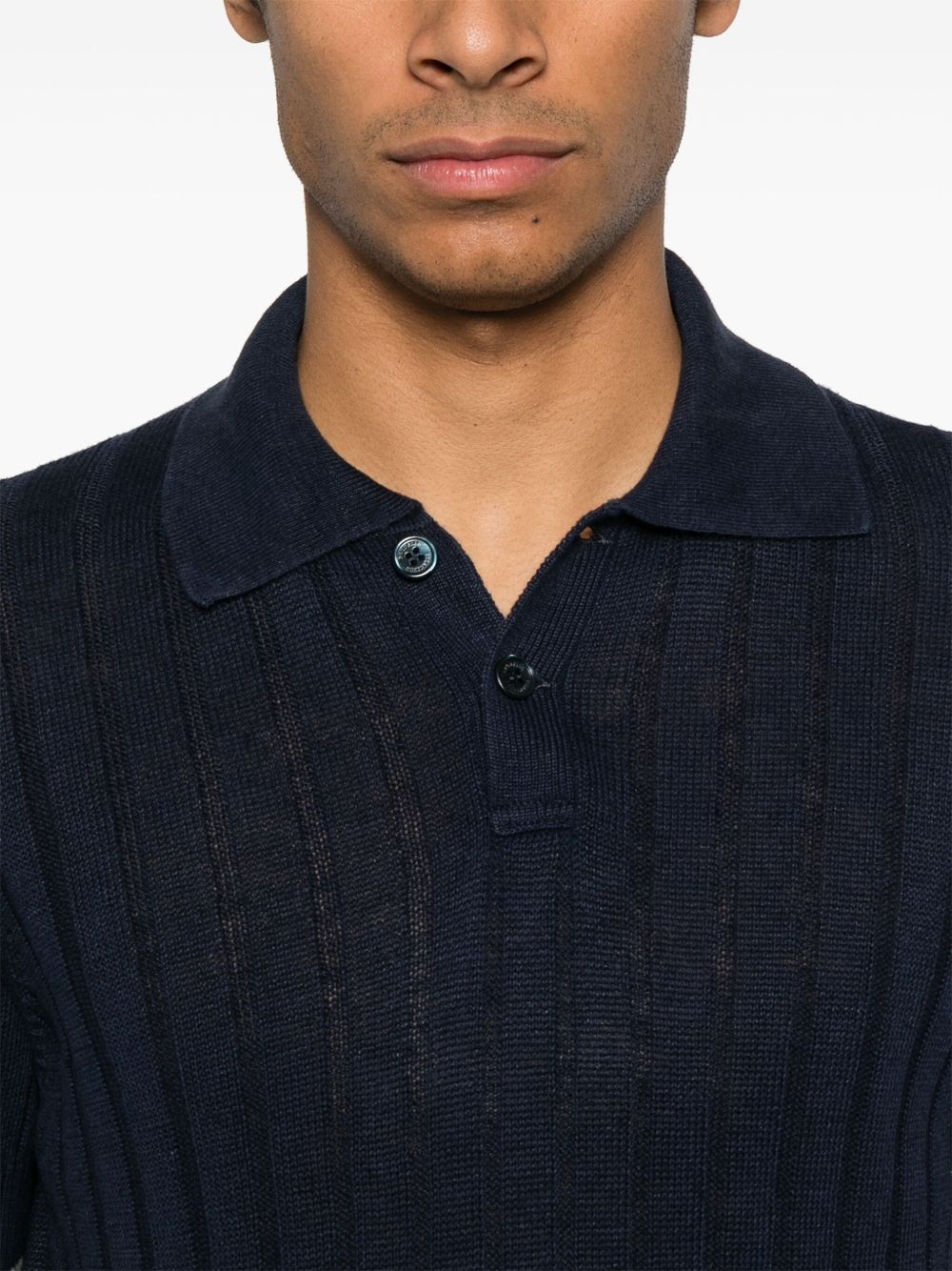 Tシャツ・カットソー BRUNELLO CUCINELLI SS25 Ribbed polo shirt (M2L707605 CP843) Brunello Cucinelli Polo shirt with ribbed collar and short